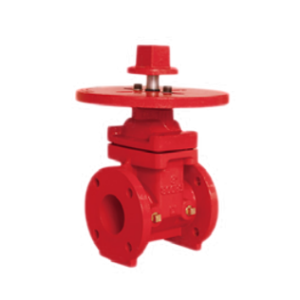 WEDGE GATE VALVE WITH SOFT SEALING AND NON-RISING STEM